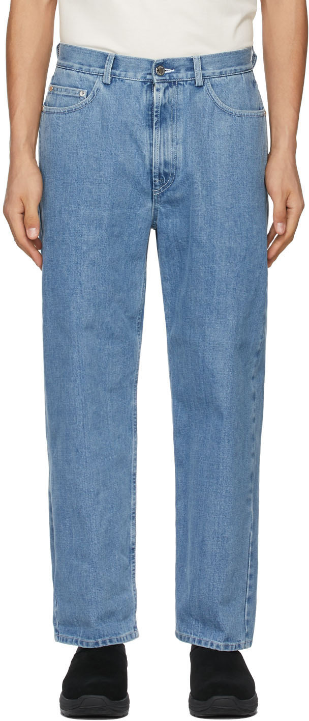 Sunnei Blue Washed Classic Jeans