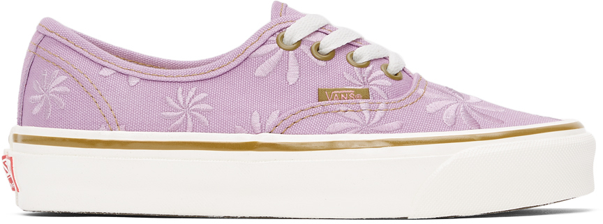 pink embroidered vans