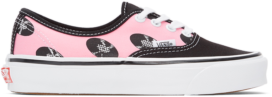 Vans: Pink & Black Wacko Maria Edition OG Authentic LX Sneakers | SSENSE