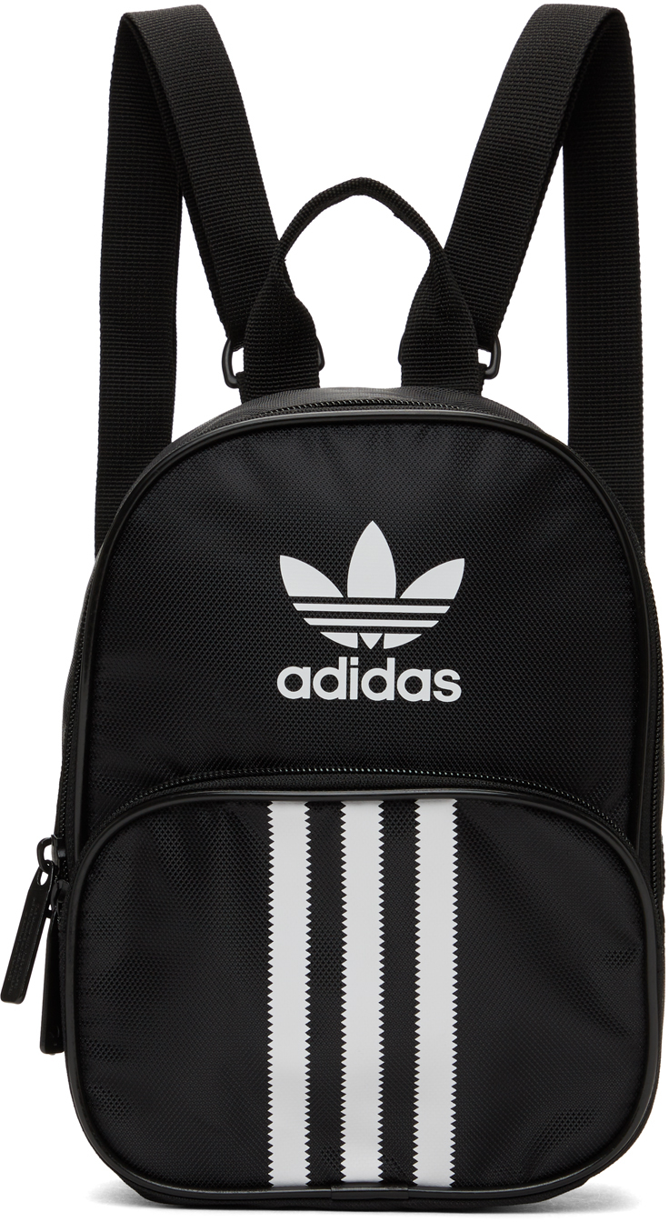 adidas Originals Black Mini Santiago Backpack 211751F042191