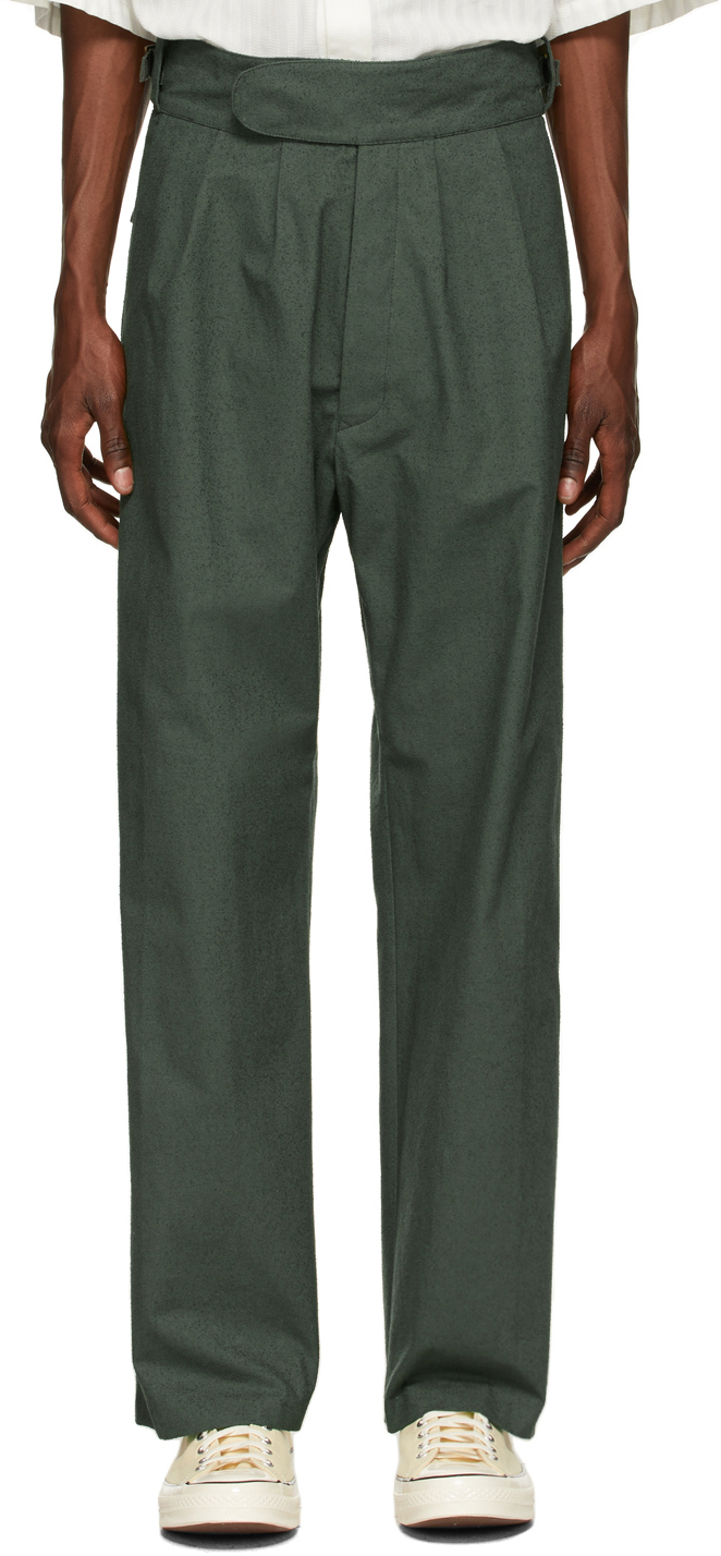Labrum Green 'The Cotton Tree' Trousers