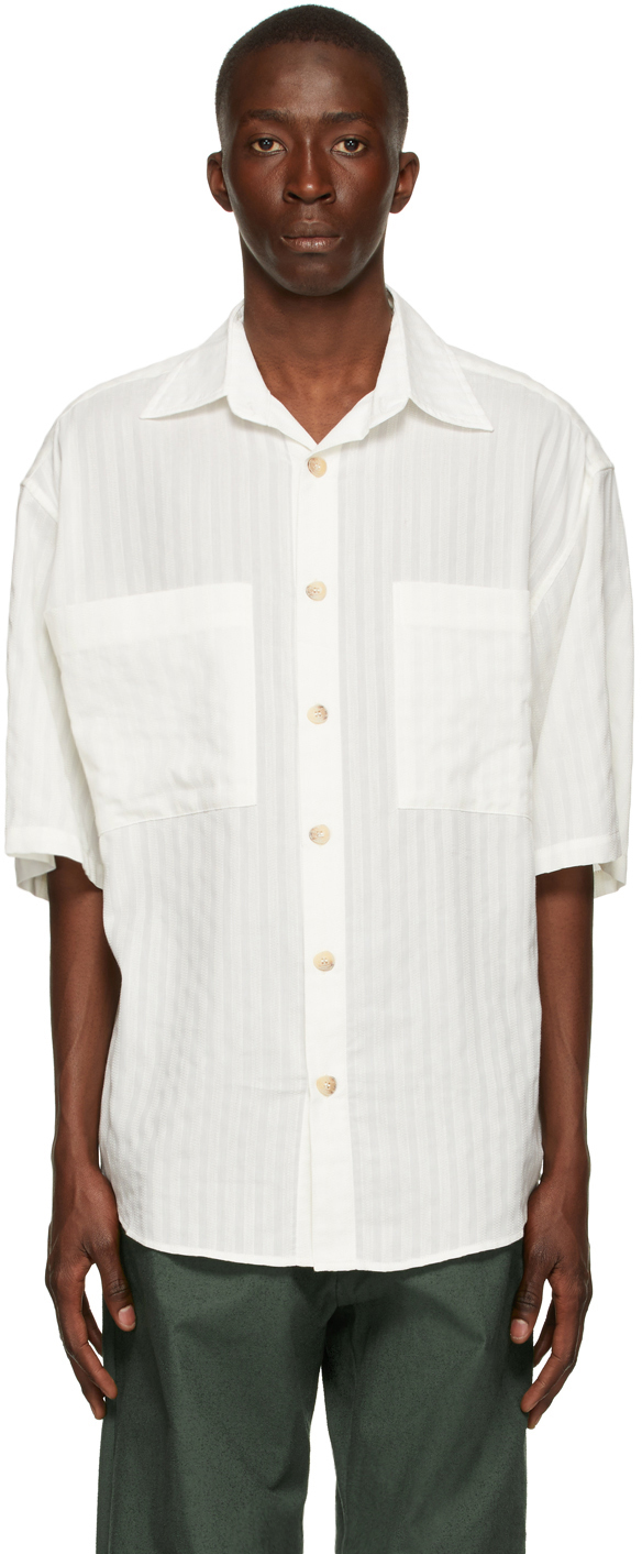 Labrum Off-White Oversized Lumley Short Sleeve Shirt