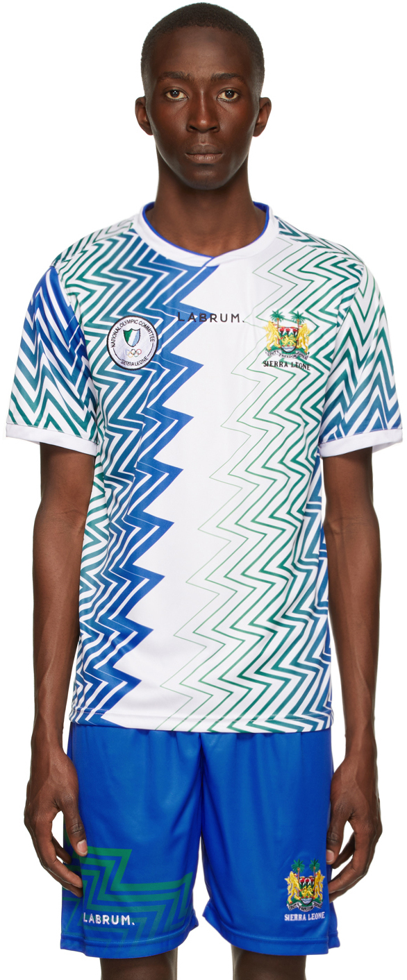 Labrum Blue & White NOC Edition Sierra Leone Olympic 'Away' Jersey