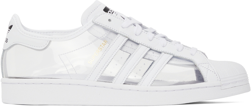 adidas blanche cuir