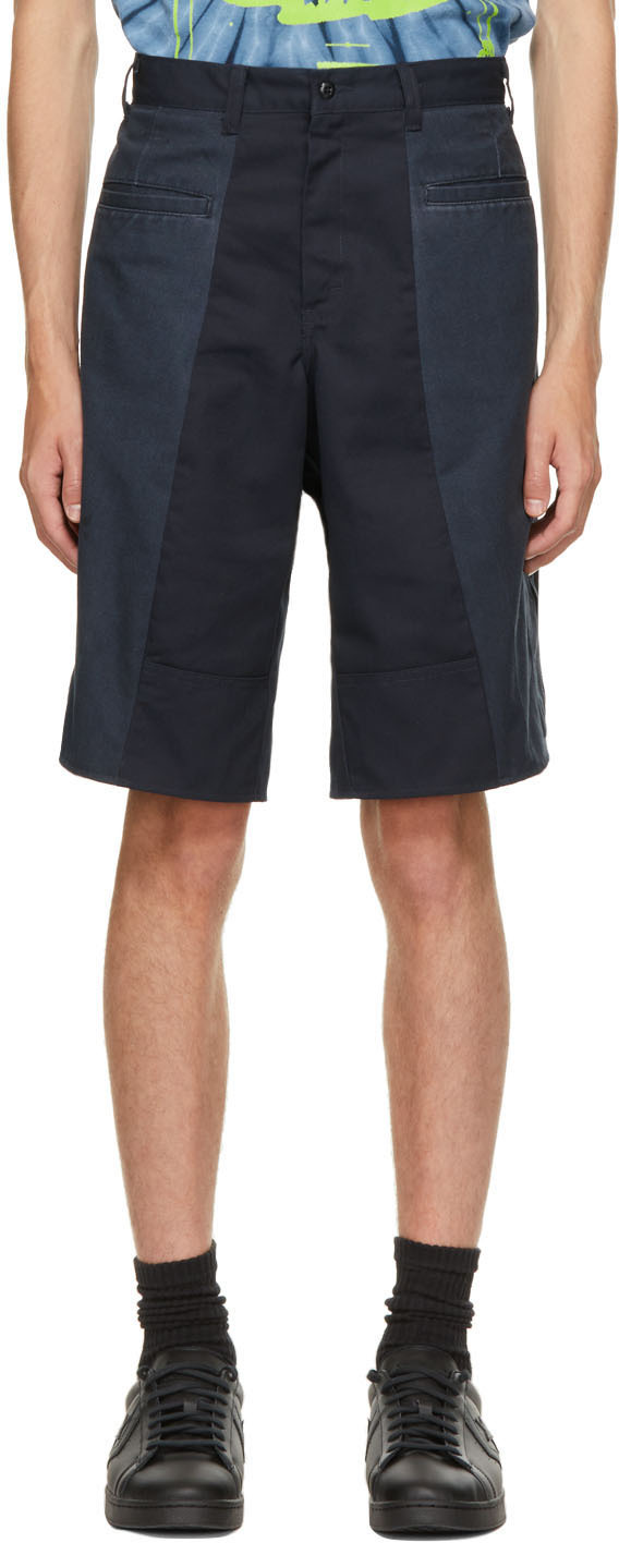 Liam Hodges Navy Twill Unified Shorts