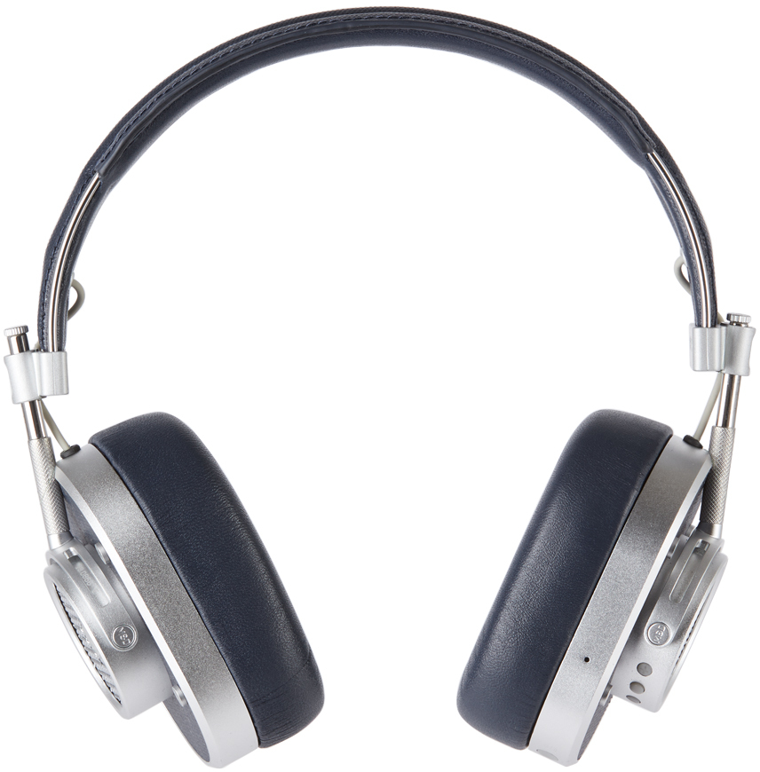 Navy MH40 Headphones by Master & Dynamic | SSENSE Canada