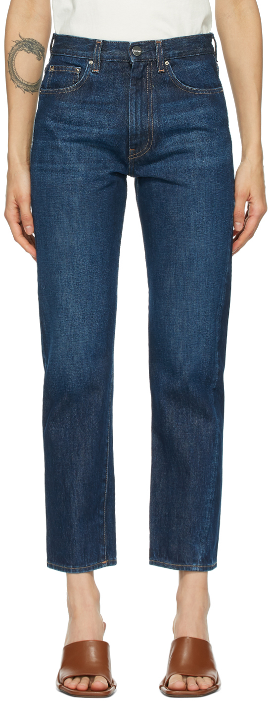 toteme original straight leg jeans