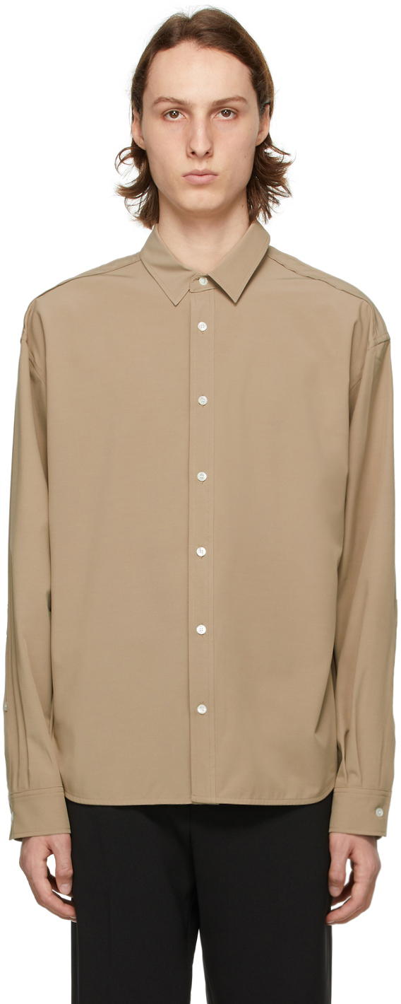 Recto: Brown Relaxed-Fit Shirt | SSENSE