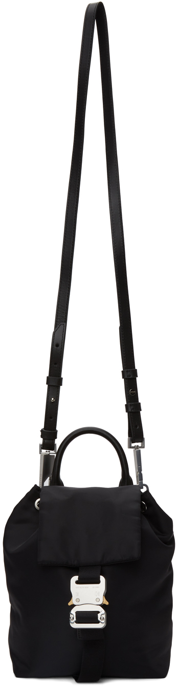 1017 ALYX 9SM Black Re Nylon Multi Bag Backpack 211776F042048