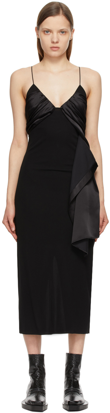 1017 ALYX 9SM: Black Foulard Formal Dress | SSENSE