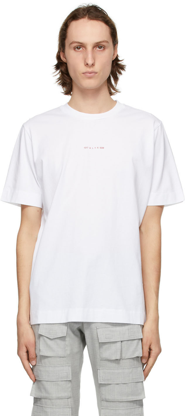 1017 ALYX 9SM: White 'Change Of Heart' T-Shirt | SSENSE Canada