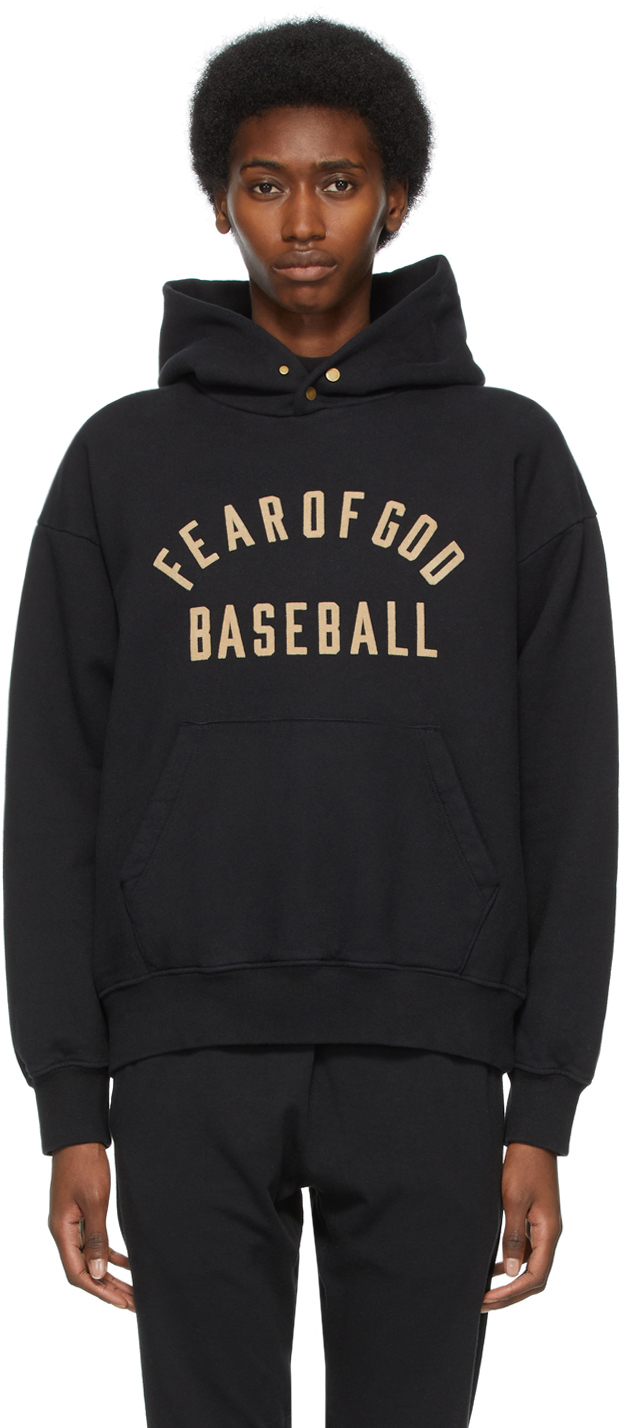 fear of god baseball hoodie