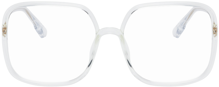 dior transparent glasses