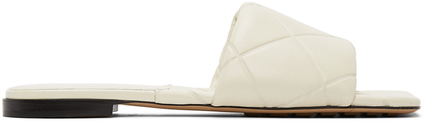Bottega Veneta Off-White 'The Rubber Lido' Sandals