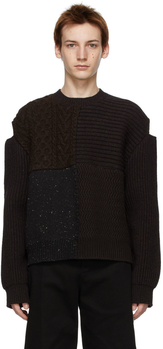Bottega Veneta Brown Knit Wool Sweater