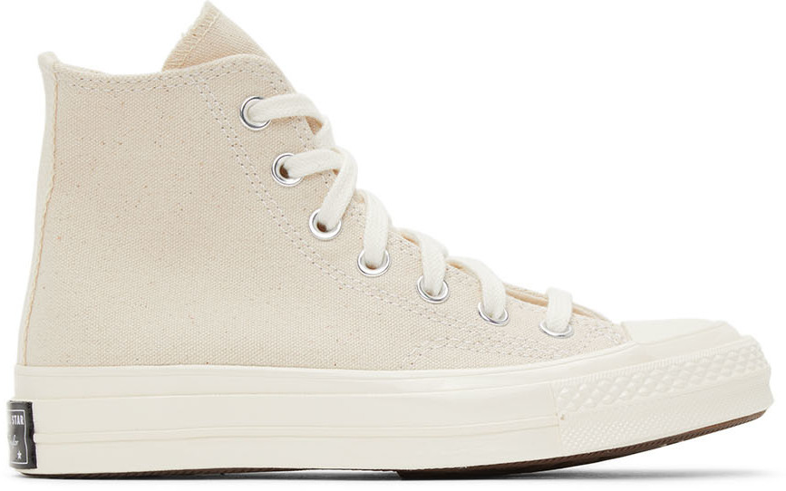 Beige Chuck 70 High Sneakers by 