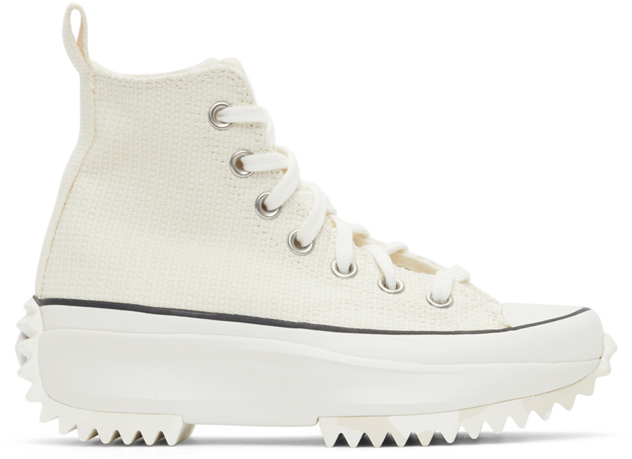 Converse Off-White Marble Run Star Hike High Sneakers