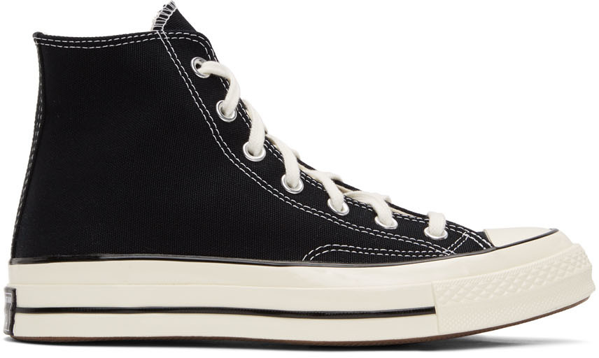 Converse: Black Chuck 70 High Sneakers | SSENSE