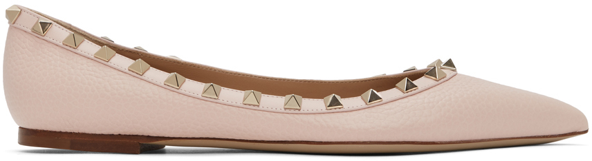 valentino pink flats