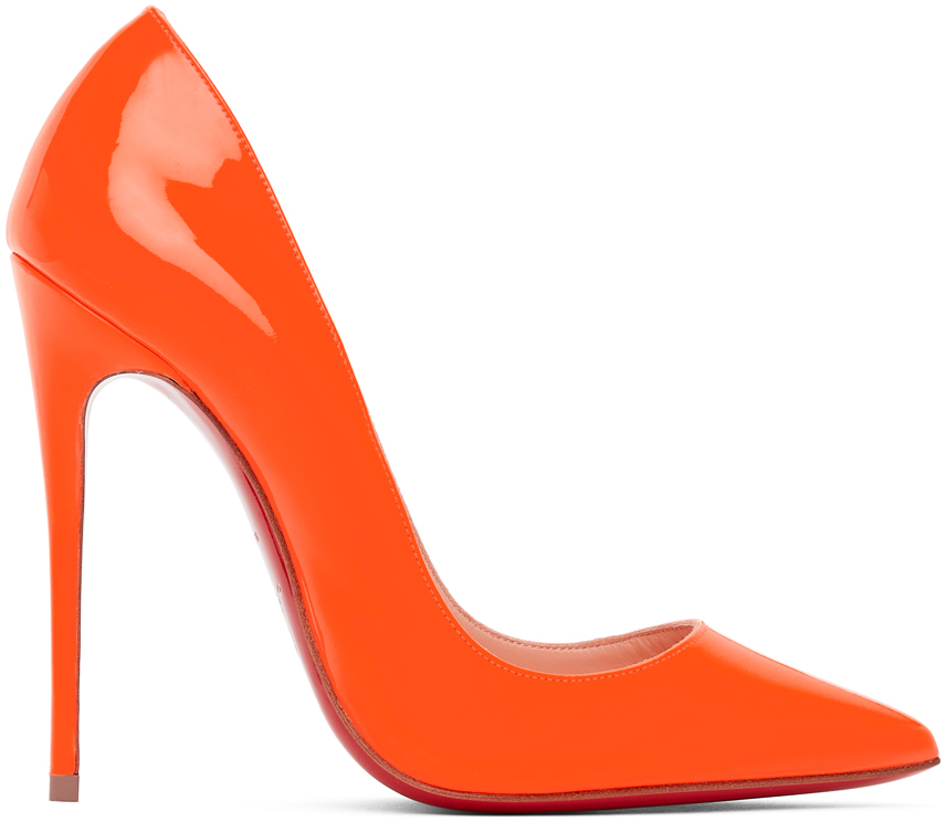 orange heels