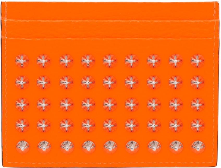 オレンジ Kios カード ケース