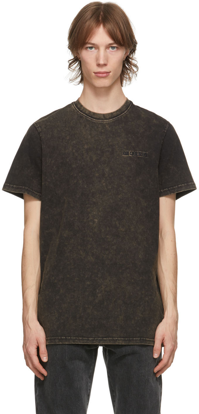 Han Kjobenhavn: Brown Acid Casual T-Shirt | SSENSE