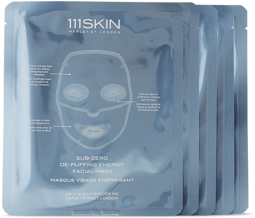 111 Skin Five Pack Sub Zero De Puffing Energy Facial Masks 30 mL