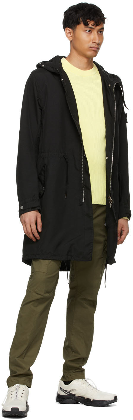 Stone Island Shadow Project ブラック Hollowcore Poly Light マウンテン パーカー