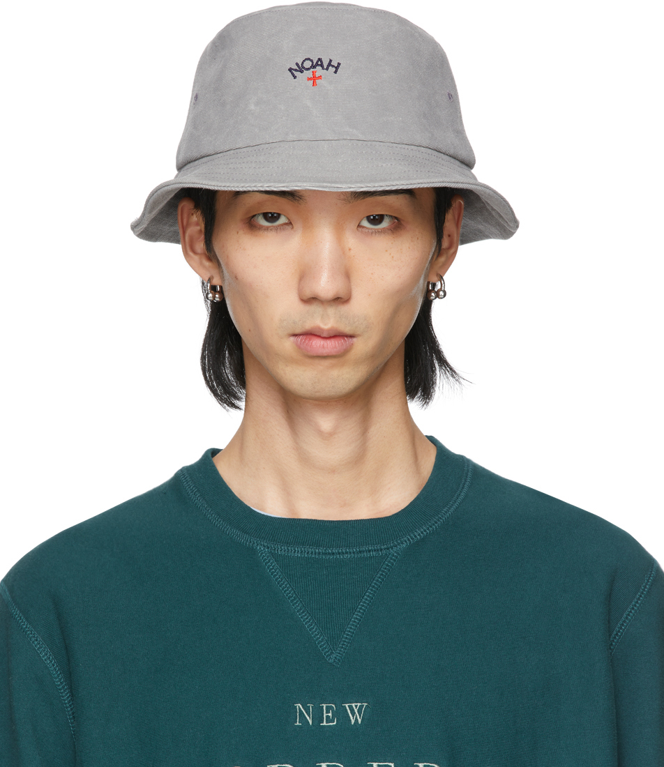 Noah Grey Crusher Bucket Hat | Smart Closet