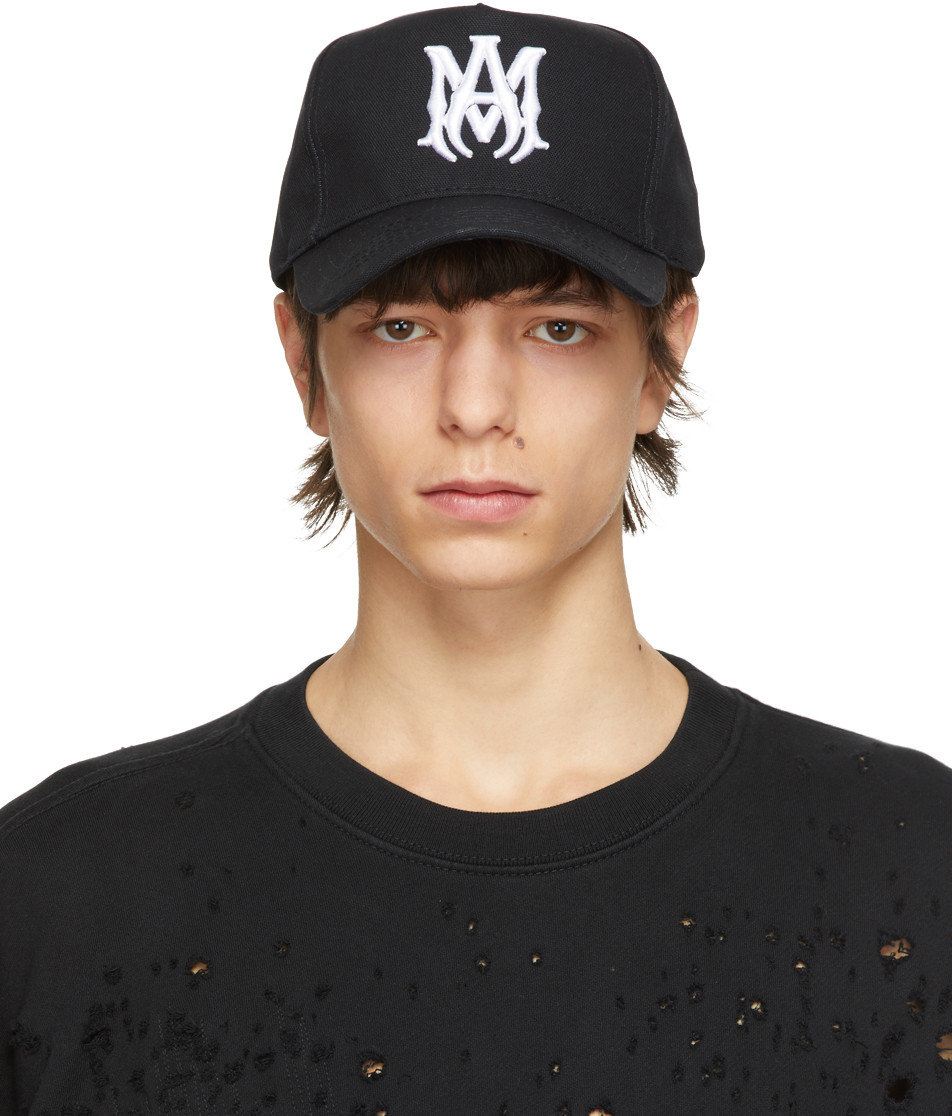 Black Canvas MA Hat by AMIRI on Sale