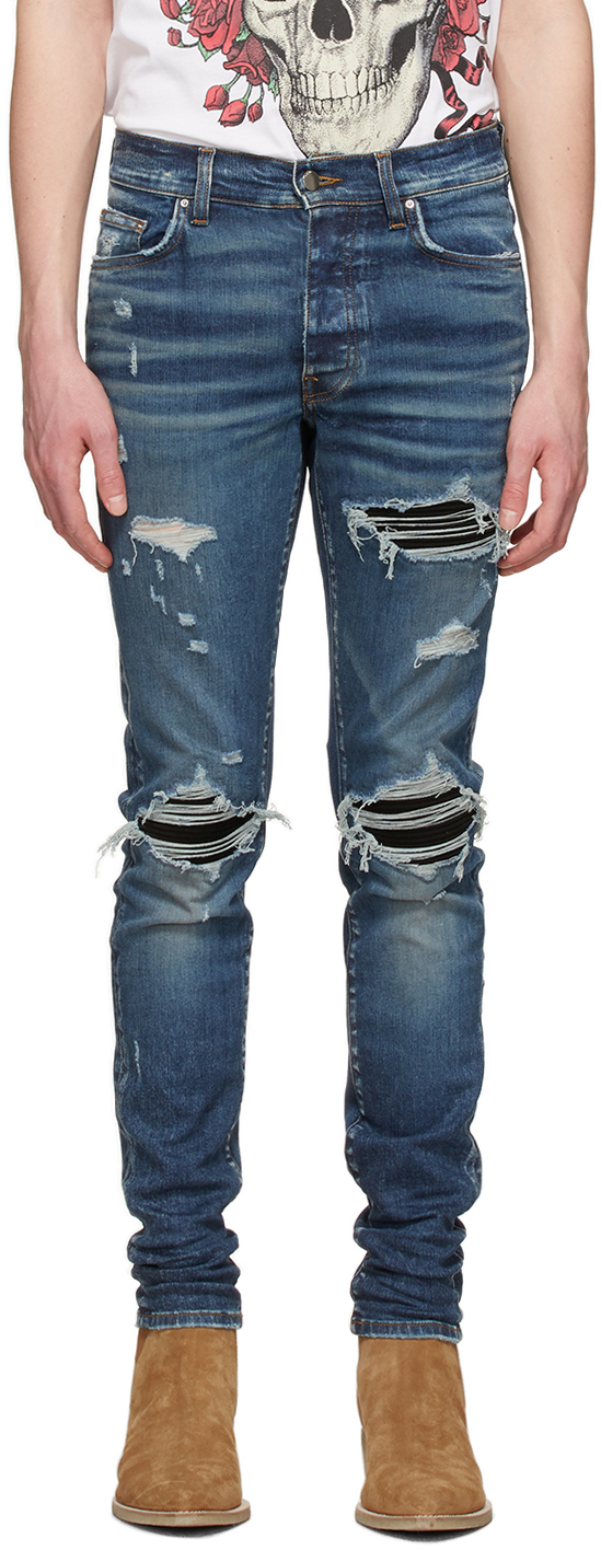 amiri suede mx1 jeans