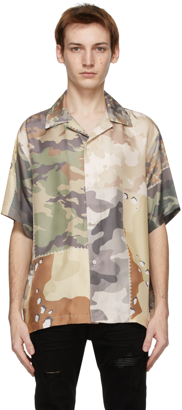 amiri camo shirt