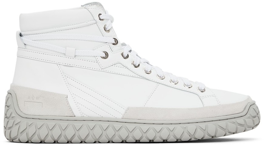 A-COLD-WALL A-COLD-WALL* White Granulite Hi Sneakers