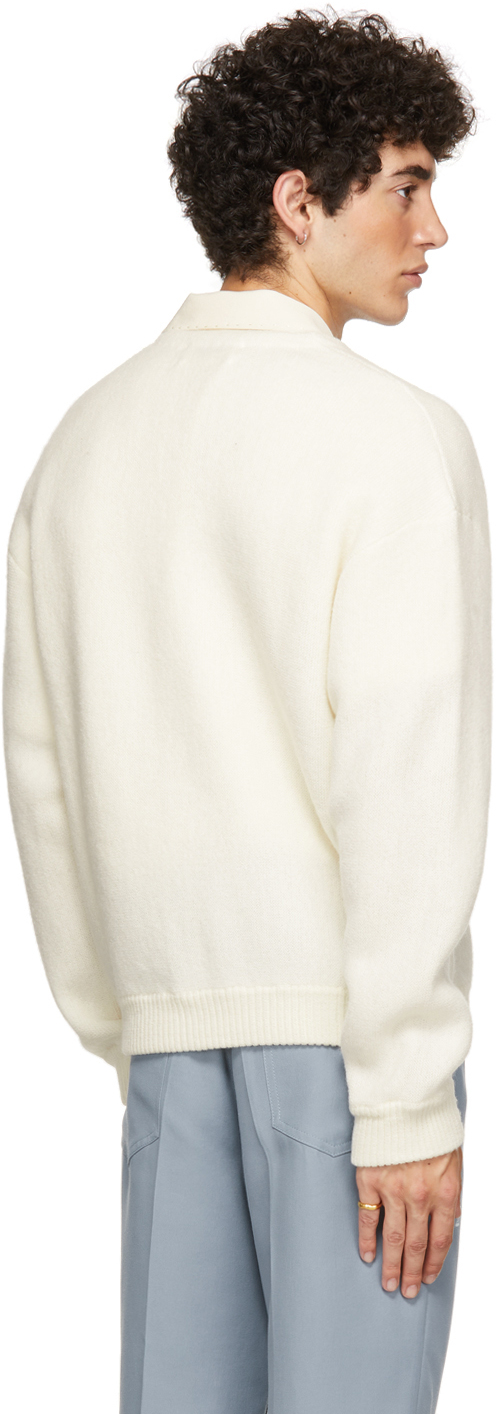 メンズ 白・ホワイトカーディガンを着こなす 2021 ブランド  Styling 