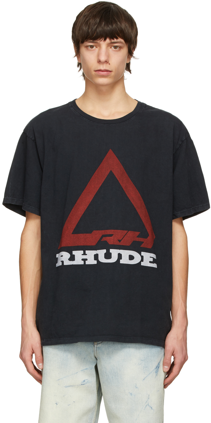 Rhude Black Rhonda 2 T-Shirt