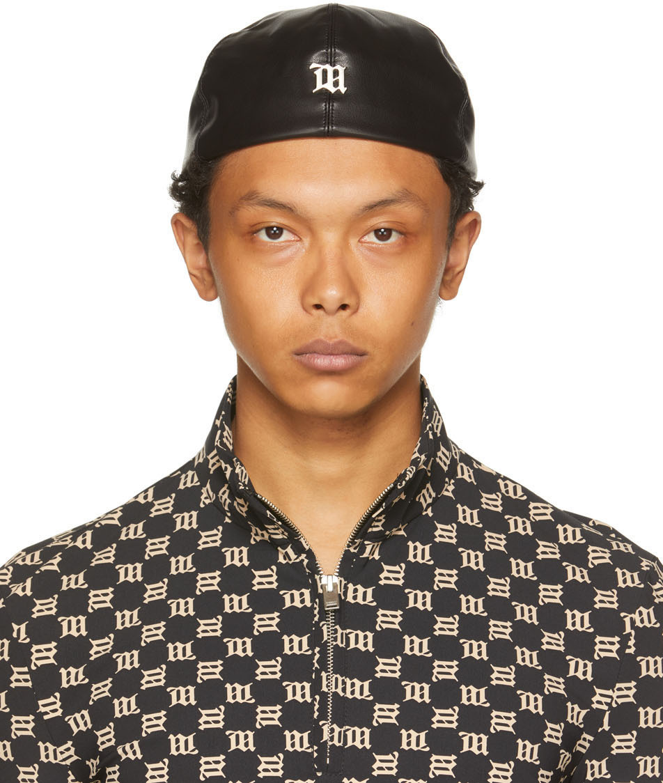 Misbhv Black Cannes Flat Cap Modesens