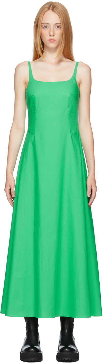 molly goddard green dress
