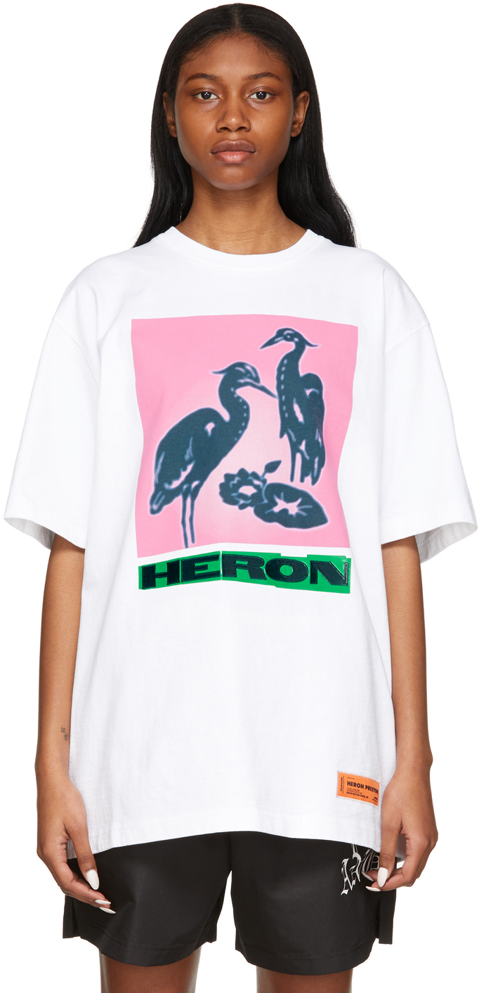 Heron Preston Off-White Nightshift T-Shirt | Smart Closet