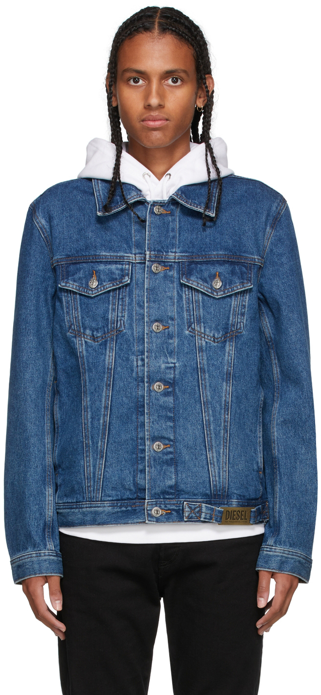 diesel navy jacket