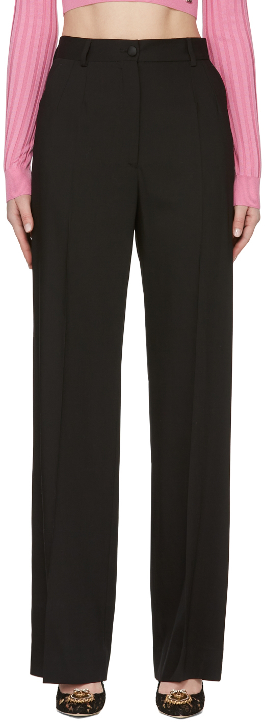 Dolce & Gabbana Pantalon 7\/8 noir style classique Mode Pantalons Pantalons 7/8 