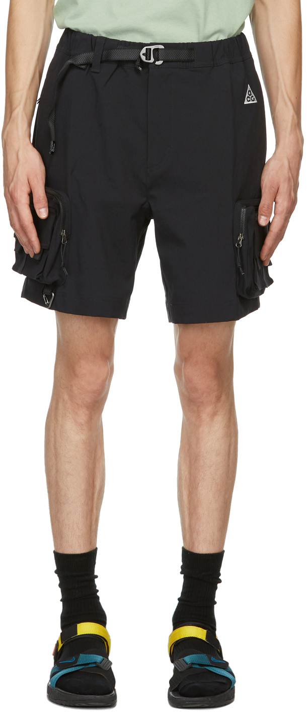 Nike: Black ACG Cargo Shorts | SSENSE