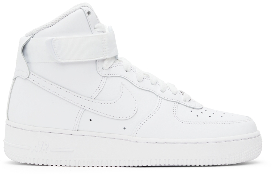 Nike Air Force 1 High '07 'Triple White' Whit/White/White Sneakers/Shoes CW2290-111 - CW2290-111