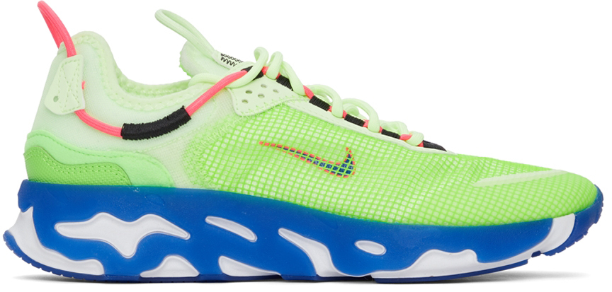 Nike Green & Blue React Live Premium Sneakers - CZ9081-700