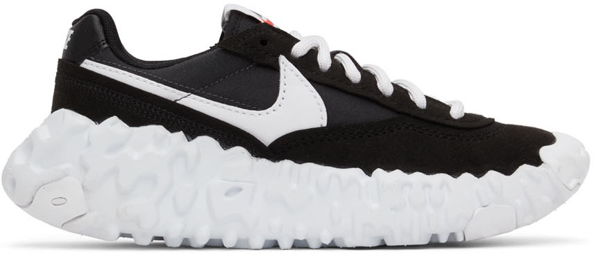 Nike Black & White Overbreak Sneakers