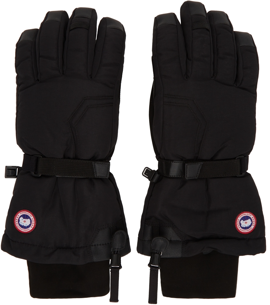 Canada Goose Black Down Arctic Gloves