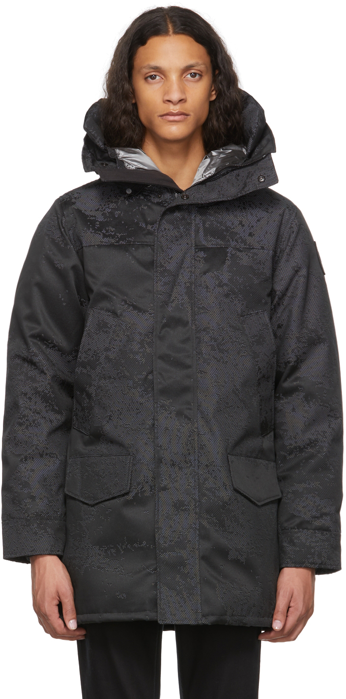 canada goose shiny black
