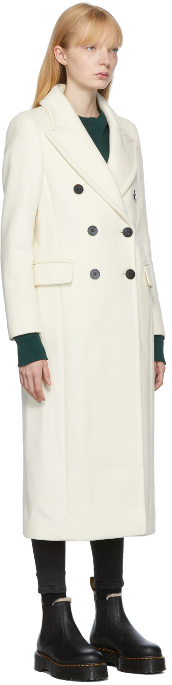 off white wool coats