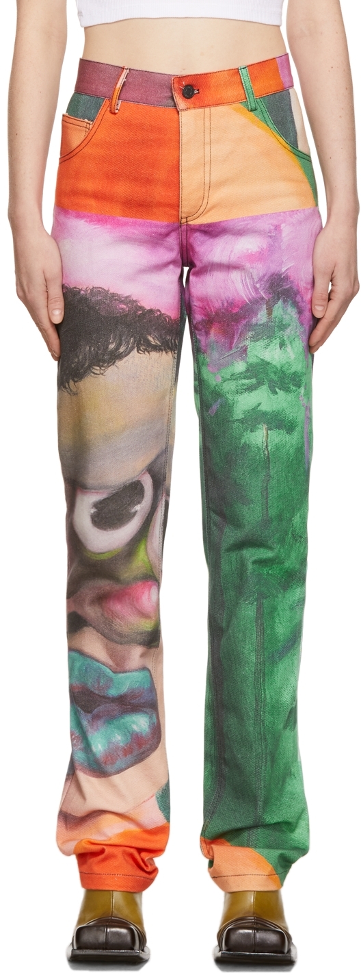 Ottolinger Multicolor Cheyenne Julien Print Trousers