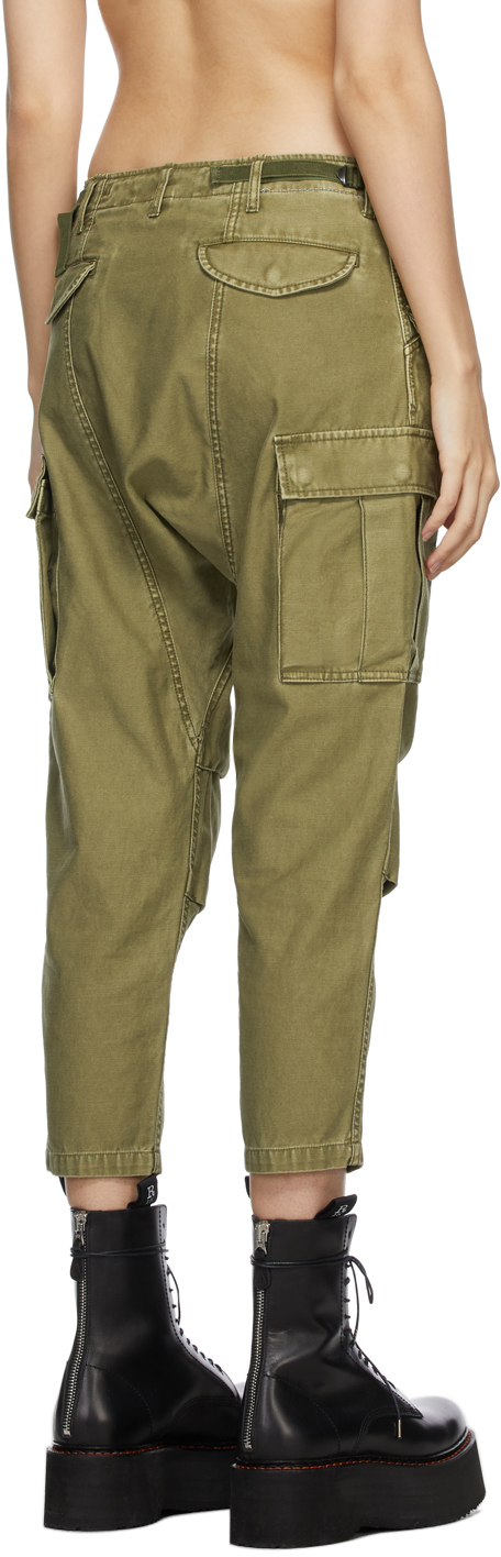 R13 Khaki Harem Cargo Pants | Smart Closet