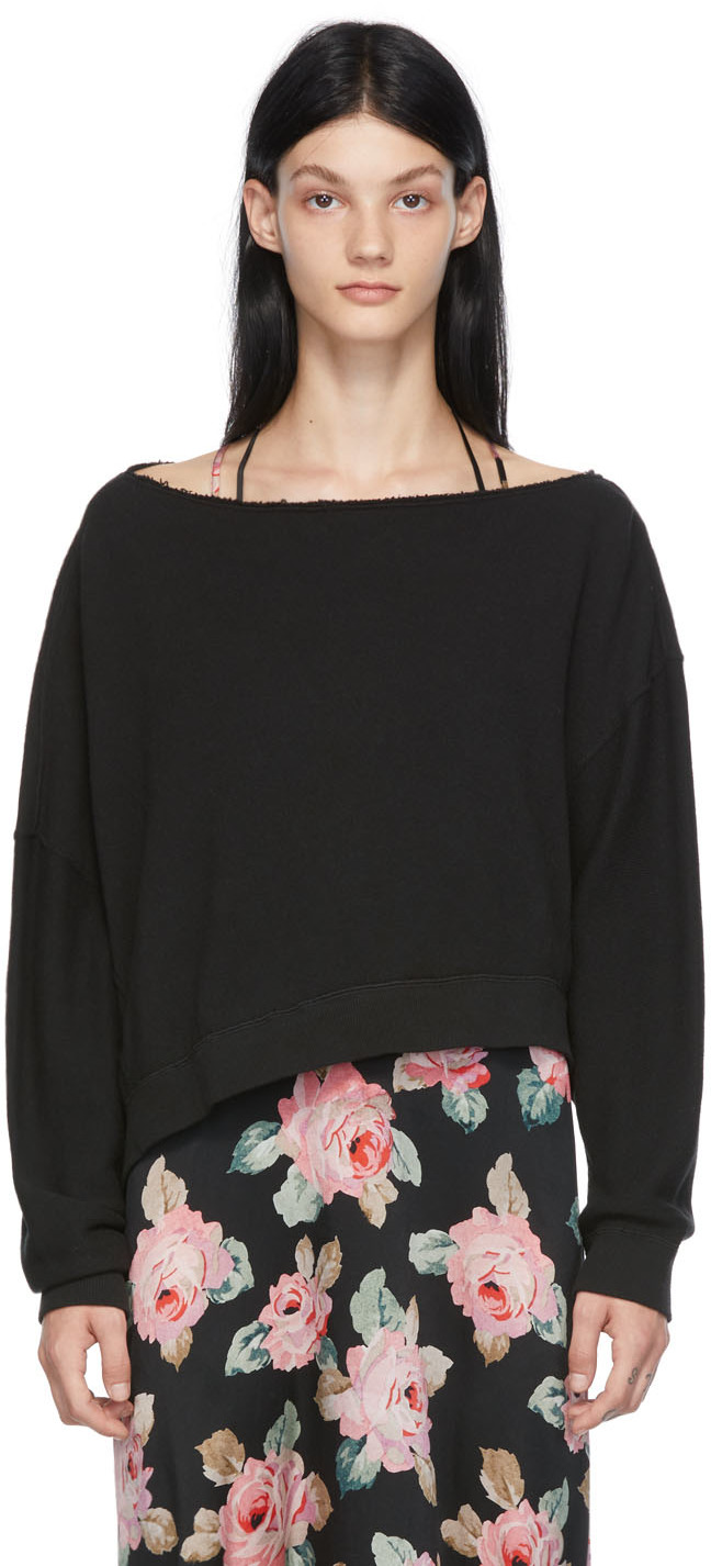 R13 off cheap shoulder patti sweatshirt